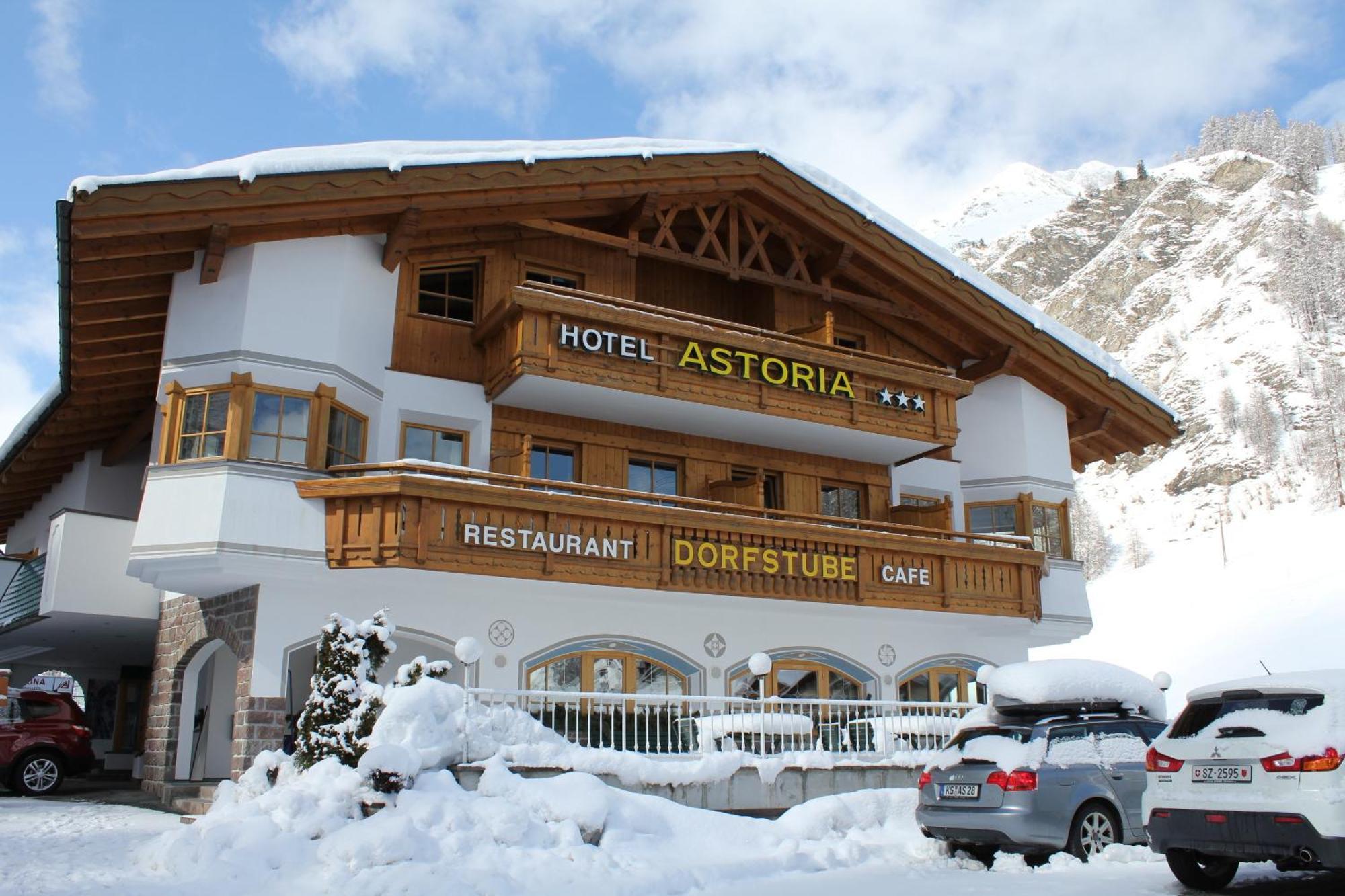 Hotel Astoria Samnaun Exterior photo